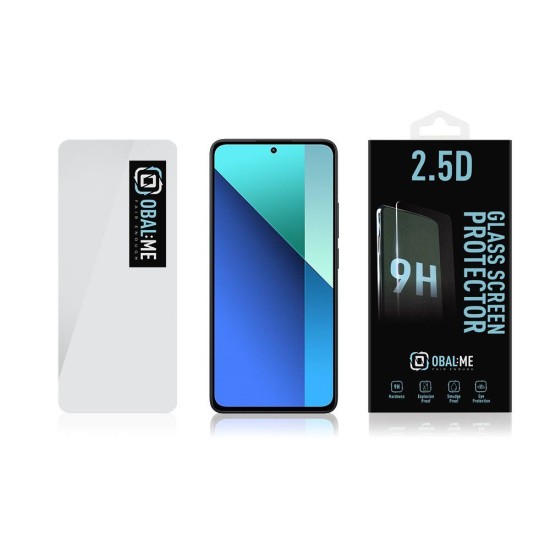 Folie de Protectie OBAL:ME 2.5D pentru Xiaomi Redmi Note 13 4G/5G, Sticla Securizata, Clear Folie de Protectie OBAL:ME 2.5D pentru Xiaomi Redmi Note 13 4G/5G, Sticla Securizata, Clear (Poco M6 Pro, 57983119760) by www.silkase.ro