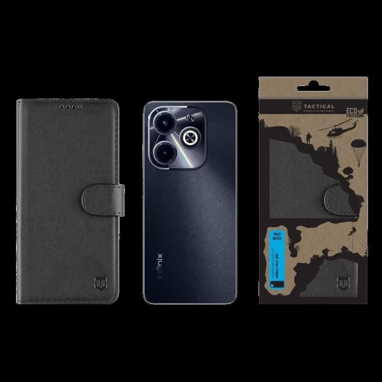 Husa Tactical Field Notes pentru Infinix Hot 40i, Neagra Husa Tactical Field Notes pentru Infinix Hot 40i, Neagra (Bakr, 57983119851) by www.silkase.ro