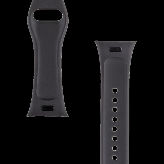 Curea Silicon Tactical (844) pentru Redmi Watch 3, Neagra (Bakr, 57983119981) by www.silkase.ro