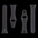 Curea Silicon Tactical (844) pentru Redmi Watch 3, Neagra (Bakr, 57983119981) by www.silkase.ro