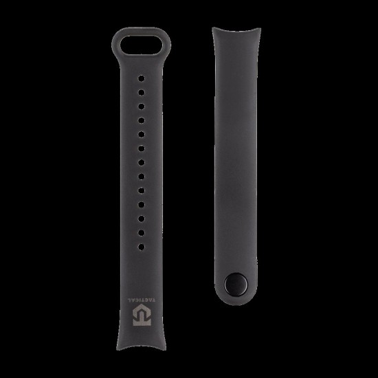 Curea Silicon Tactical (846) pentru Xiaomi Smart Band 8 / 9, Neagra (Bakr, 57983119983) by www.silkase.ro