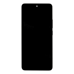 Modul Display LCD cu Touchscreen și Ramă pentru Xiaomi Redmi Note 13 Pro+ 5G, Negru (Midnight Black)