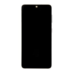 Modul Display LCD cu Touchscreen și Ramă pentru Samsung Galaxy S21 (G991), Gri (Phantom Grey)