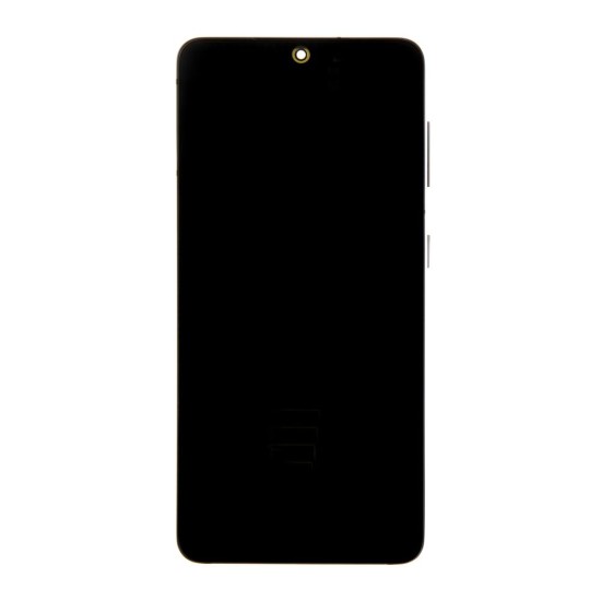 Modul Display LCD cu Touchscreen și Ramă pentru Samsung Galaxy S21 (G991), Gri (Phantom Grey) (Bakr, 57983120485) by www.silkase.ro