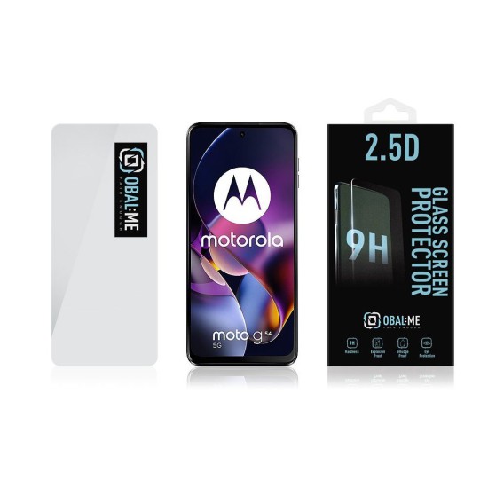 Folie de Protecție OBAL:ME 2.5D Glass pentru Motorola G54 5G / Power Edition, Transparentă Folie de Protecție OBAL:ME 2.5D Glass pentru Motorola G54 5G / Power Edition, Transparentă (Moto G54 Power, 57983120573) by www.silkase.ro