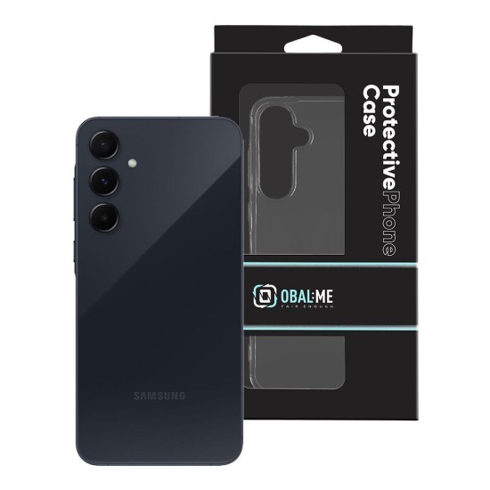 Husa OBAL:ME TPU pentru Samsung Galaxy A55 5G, Transparentă (Bakr, 57983120626) by www.silkase.ro