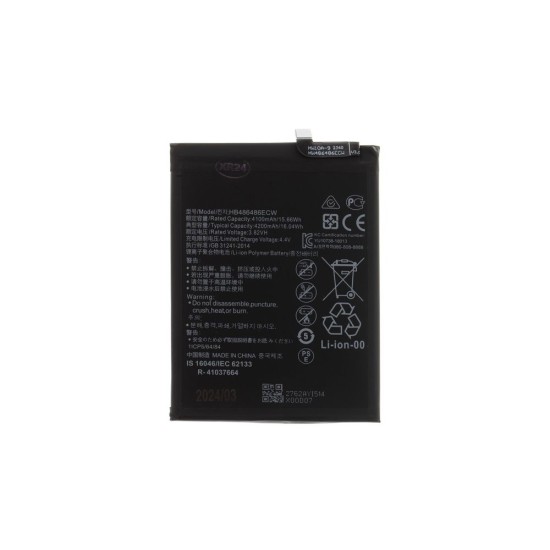 Acumulator Baterie Huawei P30 Pro / Mate 30 Pro (HB486486ECW), 4200mAh Li-Ion (OEM) Acumulator Baterie Huawei P30 Pro / Mate 30 Pro (HB486486ECW), 4200mAh Li-Ion (OEM) (Bakr, 57983120917) by www.silkase.ro