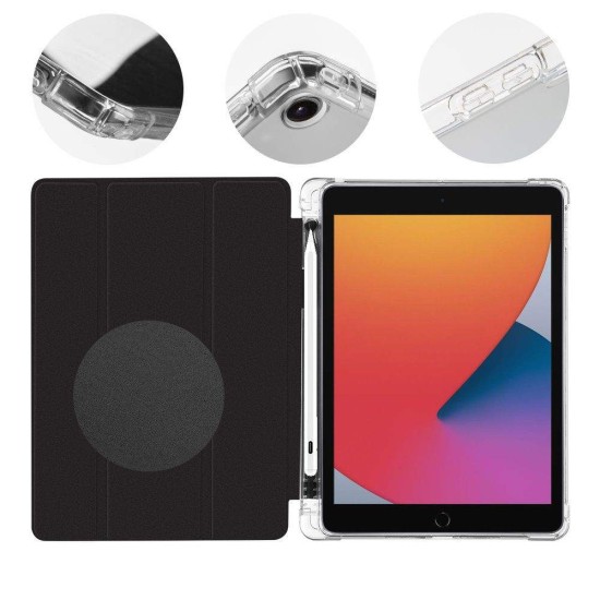 Husa OBAL:ME MistyTab (Tip Carte) pentru iPad 10.2 (2019-2021), Neagra Husa OBAL:ME MistyTab (Tip Carte) pentru iPad 10.2 (2019-2021), Neagra (Bakr, 57983121038) by www.silkase.ro