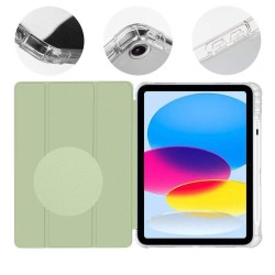 Husa OBAL:ME MistyTab (Tip Carte) pentru iPad 10.9 (2022) / 11 (2025), Verde Deschis