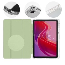 Husa OBAL:ME MistyTab (Tip Carte) pentru Lenovo Tab M11 / M11 LTE, Verde Deschis