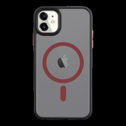 Husa Tactical MagForce Hyperstealth 2.0 pentru iPhone 11, Negru/Roșu