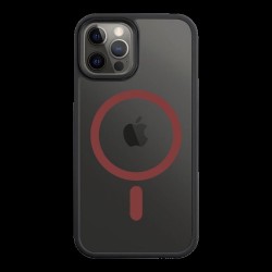 Husa Tactical MagForce Hyperstealth 2.0 pentru iPhone 12 / 12 Pro, Negru/Roșu