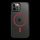 Husa Tactical MagForce Hyperstealth 2.0 pentru iPhone 12 / 12 Pro, Negru/Roșu (Bakr, 57983121083) by www.silkase.ro