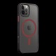 Husa Tactical MagForce Hyperstealth 2.0 pentru iPhone 12 / 12 Pro, Negru/Roșu (Bakr, 57983121083) by www.silkase.ro