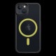 Husa Tactical MagForce Hyperstealth 2.0 pentru iPhone 13, Negru/Galben (Bakr, 57983121084) by www.silkase.ro