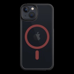 Husa Tactical MagForce Hyperstealth 2.0 pentru iPhone 13, Negru/Roșu