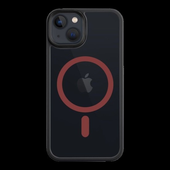 Husa Tactical MagForce Hyperstealth 2.0 pentru iPhone 13, Negru/Roșu Husa Tactical MagForce Hyperstealth 2.0 pentru iPhone 13, Negru/Roșu (Bakr, 57983121085) by www.silkase.ro