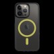 Husa Tactical MagForce Hyperstealth 2.0 pentru iPhone 13 Pro, Negru/Galben (Bakr, 57983121086) by www.silkase.ro