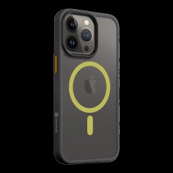 Husa Tactical MagForce Hyperstealth 2.0 pentru iPhone 13 Pro, Negru/Galben
