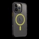 Husa Tactical MagForce Hyperstealth 2.0 pentru iPhone 13 Pro, Negru/Galben (Bakr, 57983121086) by www.silkase.ro