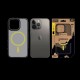 Husa Tactical MagForce Hyperstealth 2.0 pentru iPhone 13 Pro, Negru/Galben (Bakr, 57983121086) by www.silkase.ro