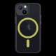 Husa Tactical MagForce Hyperstealth 2.0 pentru iPhone 13 mini, Negru/Galben (Bakr, 57983121090) by www.silkase.ro
