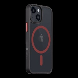 Husa Tactical MagForce Hyperstealth 2.0 pentru iPhone 13 mini, Negru/Roșu