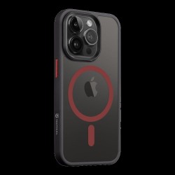 Husa Tactical MagForce Hyperstealth 2.0 pentru iPhone 14 Pro, Negru/Roșu
