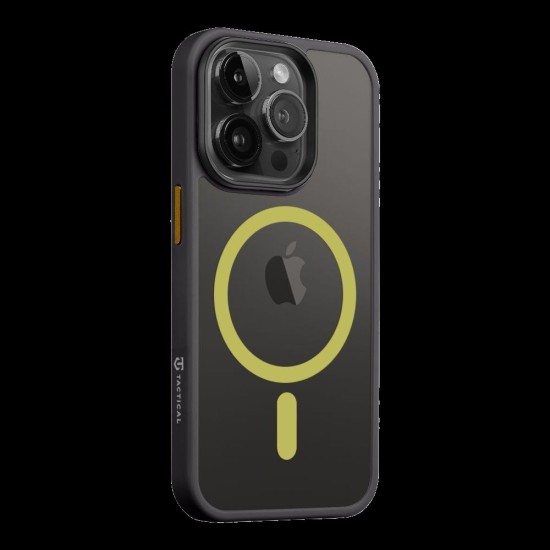 Husa Tactical MagForce Hyperstealth 2.0 pentru Apple iPhone 14 Pro Max, Black/Yellow (Bakr, 57983121096) by www.silkase.ro