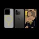 Husa Tactical MagForce Hyperstealth 2.0 pentru Apple iPhone 14 Pro Max, Black/Yellow (Bakr, 57983121096) by www.silkase.ro