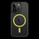 Husa Tactical MagForce Hyperstealth 2.0 pentru Apple iPhone 14 Pro Max, Black/Yellow (Bakr, 57983121096) by www.silkase.ro