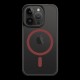 Husa Tactical MagForce Hyperstealth 2.0 pentru Apple iPhone 14 Pro Max, Black/Red (Bakr, 57983121097) by www.silkase.ro