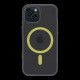 Husa Tactical MagForce Hyperstealth 2.0 pentru iPhone 15, Negru/Galben (Bakr, 57983121098) by www.silkase.ro