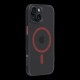 Husa Tactical MagForce Hyperstealth 2.0 pentru iPhone 15, Negru/Roșu (Bakr, 57983121099) by www.silkase.ro
