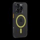Husa Tactical MagForce Hyperstealth 2.0 pentru iPhone 15 Pro, Negru/Galben (Bakr, 57983121100) by www.silkase.ro