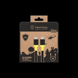 Cablu Tactical BlackBird USB4 (Thunderbolt), 1m, Negru/Galben