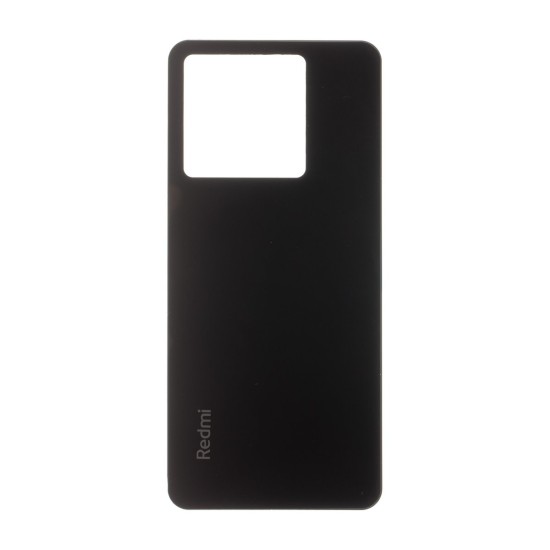 Capac Spate Xiaomi Redmi Note 13 Pro 5G, Negru - Calitate Premium (Piese Schimb, 57983121259) by www.silkase.ro