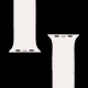 Curea Magnetică Tactical MagBand pentru Apple Watch 42/44/45/49mm, Albă (Bakr, 859) by www.silkase.ro