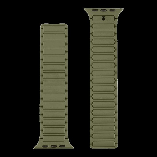 Curea Magnetică Tactical MagBand pentru Apple Watch 42/44/45/49mm, Verde (Forest Green) Curea Magnetică Tactical MagBand pentru Apple Watch 42/44/45/49mm, Verde (Forest Green) (Bakr, 860) by www.silkase.ro