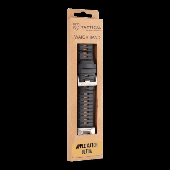 Curea Tactică Tactical Tough Band pentru Apple Watch Ultra, Neagră Curea Tactică Tactical Tough Band pentru Apple Watch Ultra, Neagră (Bakr, 866) by www.silkase.ro
