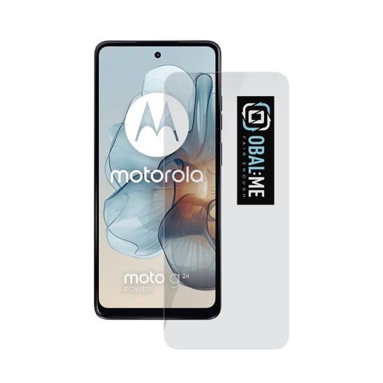 Folie de Sticlă OBAL:ME 2.5D pentru Motorola G24 Power / G04 / G04s / E14, Transparentă (Bakr, 57983121414) by www.silkase.ro