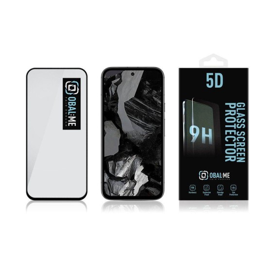 Folie de Sticlă 5D OBAL:ME pentru Google Pixel 8a, Neagră Folie de Sticlă 5D OBAL:ME pentru Google Pixel 8a, Neagră (Bakr, 57983121420) by www.silkase.ro