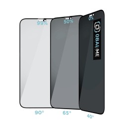Folie de Sticlă Privacy 5D OBAL:ME pentru Apple iPhone 12 / 12 Pro, Neagră Folie de Sticlă Privacy 5D OBAL:ME pentru Apple iPhone 12 / 12 Pro, Neagră