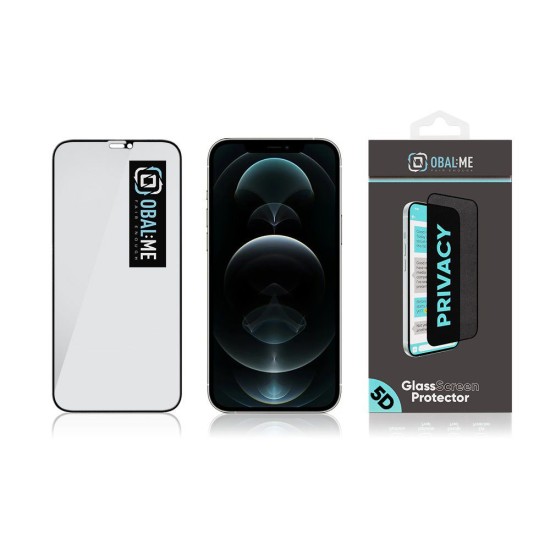 Folie de Sticlă Privacy 5D OBAL:ME pentru Apple iPhone 12 / 12 Pro, Neagră Folie de Sticlă Privacy 5D OBAL:ME pentru Apple iPhone 12 / 12 Pro, Neagră (Bakr, 57983121439) by www.silkase.ro