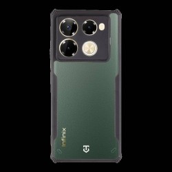 Husa Tactical Quantum Stealth pentru Infinix Note 40 Pro 4G, Transparent/Negru
