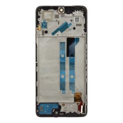 Ansamblu Display LCD si Touchscreen cu Rama pentru Xiaomi Redmi Note 12 Pro 4G, Negru (Service Pack) Ansamblu Display LCD si Touchscreen cu Rama pentru Xiaomi Redmi Note 12 Pro 4G, Negru (Service Pack)