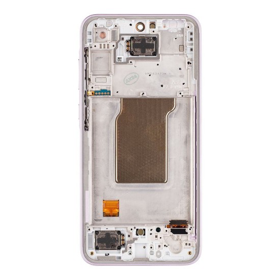 Display LCD cu Touchscreen și Ramă Samsung Galaxy A35 5G (A356B), Lavender - Service Pack Original (Piese Schimb, GH82-34221C) by www.silkase.ro