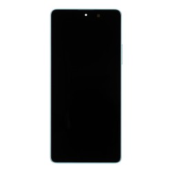 Modul Display LCD cu Touchscreen și Ramă pentru Xiaomi Redmi Note 13 5G, Albastru (Ocean Teal)
