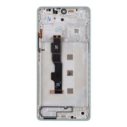 Modul Display LCD cu Touchscreen și Ramă pentru Xiaomi Redmi Note 13 5G, Albastru (Ocean Teal) Modul Display LCD cu Touchscreen și Ramă pentru Xiaomi Redmi Note 13 5G, Albastru (Ocean Teal)