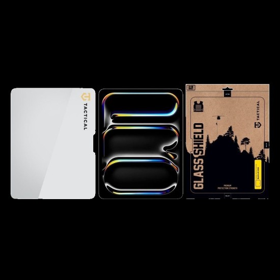 Folie de Sticlă Tactical Glass Shield pentru iPad Pro 13 (2024), Transparentă Folie de Sticlă Tactical Glass Shield pentru iPad Pro 13 (2024), Transparentă (Bakr, 57983121561) by www.silkase.ro